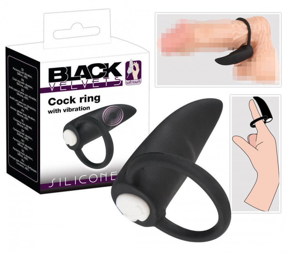 BLACK VELVET UJJ VIBRÁTOR (FEKETE)