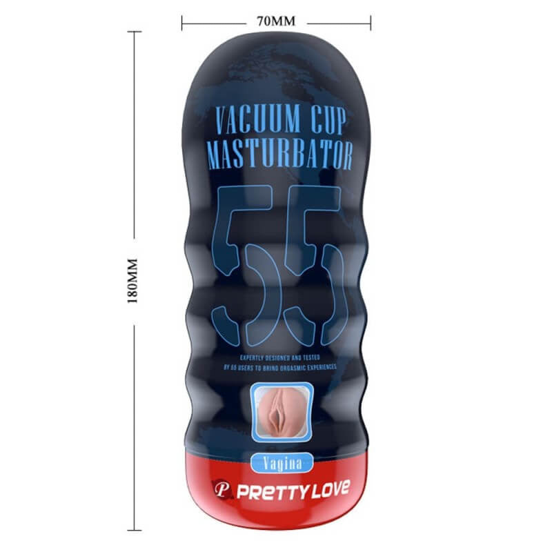 PRETTY LOVE VACUUM CUP - ÉLETHŰ MŰPUNCI MASZTURBÁTOR (NATÚR)