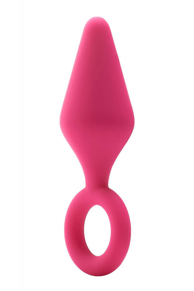 FLIRTS PULL PLUG - KICSI ANÁL DILDÓ (PINK)