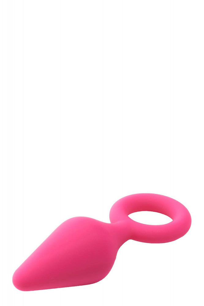 FLIRTS PULL PLUG - KICSI ANÁL DILDÓ (PINK)