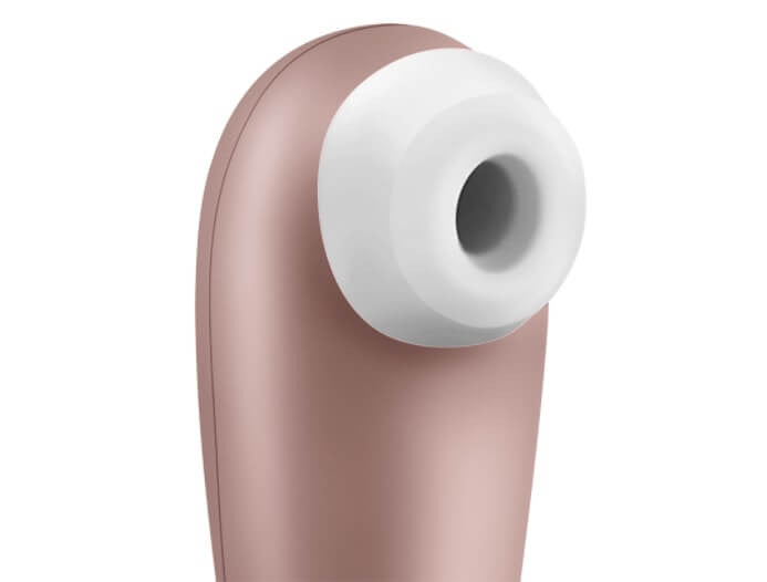 SATISFYER 1 NUMBER ONE - VÍZÁLLÓ LÉGHULLÁMOS CSIKLÓIZGATÓ (BARNA)