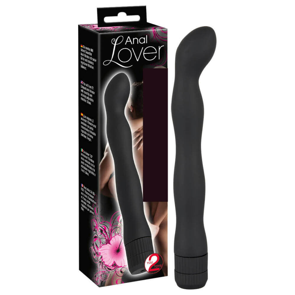 YOU2TOYS - LOVER - ANÁL VIBRÁTOR (FEKETE)