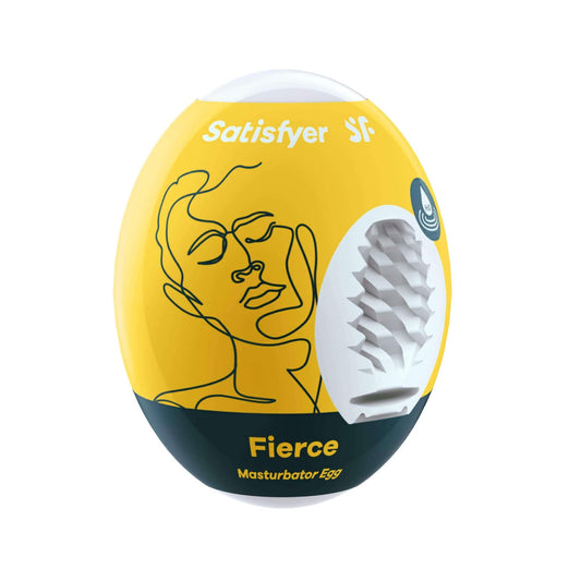 SATISFYER EGG FIERCE - MASZTURBÁCIÓS TOJÁS (1DB)