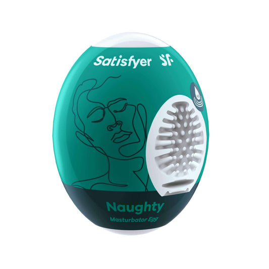 SATISFYER EGG NAUGHTY - MASZTURBÁCIÓS TOJÁS (1DB)